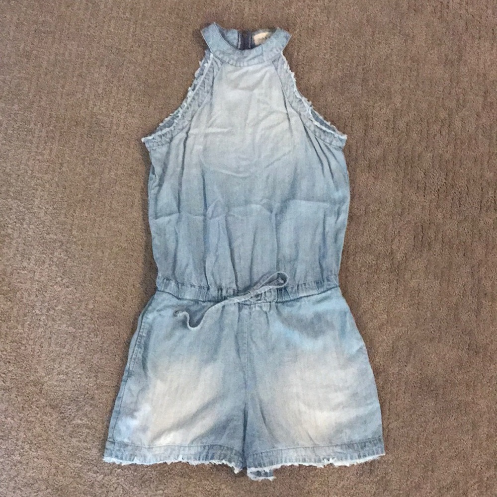 Cloth and Stone Jean Romper